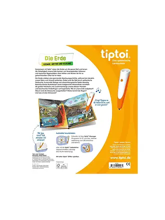 RAVENSBURGER | TIPTOI La Terre Océans Météo et Volcans | 